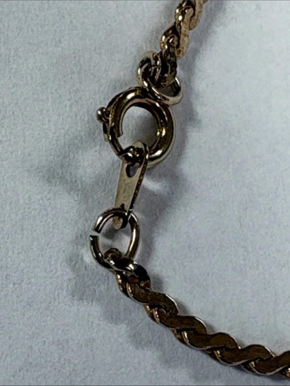 Gold-Tone Cross Pendant Necklace with Pink and Amber Accents
